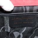 Salvatore Ferragamo Backpack Suede Red Auth 114655-12