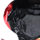 Salvatore Ferragamo Backpack Suede Red Auth 114655-21