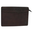 LOUIS VUITTON Epi Pochette Homme Clutch Bag Black Noir M52522 LV Auth 114672-1