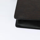 LOUIS VUITTON Epi Pochette Homme Clutch Bag Black Noir M52522 LV Auth 114672-15