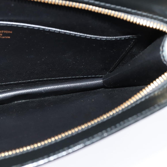 LOUIS VUITTON Epi Pochette Homme Clutch Bag Black Noir M52522 LV Auth 114672