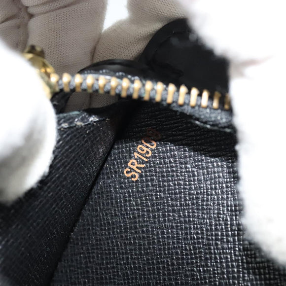 LOUIS VUITTON Epi Pochette Homme Clutch Bag Black Noir M52522 LV Auth 114672
