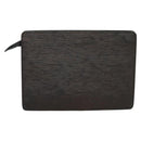 LOUIS VUITTON Epi Pochette Homme Clutch Bag Black Noir M52522 LV Auth 114672-2
