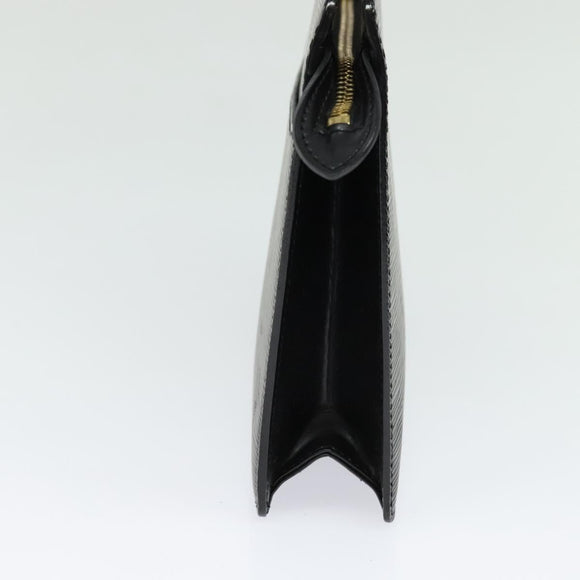 LOUIS VUITTON Epi Pochette Homme Clutch Bag Black Noir M52522 LV Auth 114672