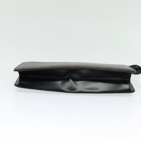 LOUIS VUITTON Epi Pochette Homme Clutch Bag Black Noir M52522 LV Auth 114672
