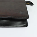 LOUIS VUITTON Epi Pochette Homme Clutch Bag Black Noir M52522 LV Auth 114672-14
