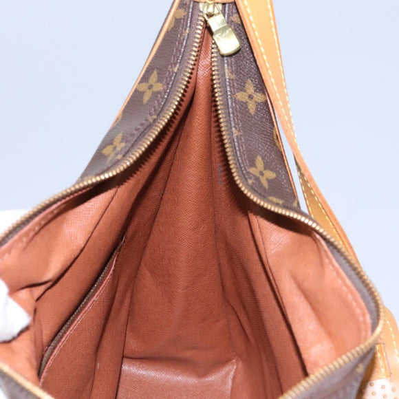 LOUIS VUITTON Monogram Boulogne 35 Shoulder Bag M51260 LV Auth 114706