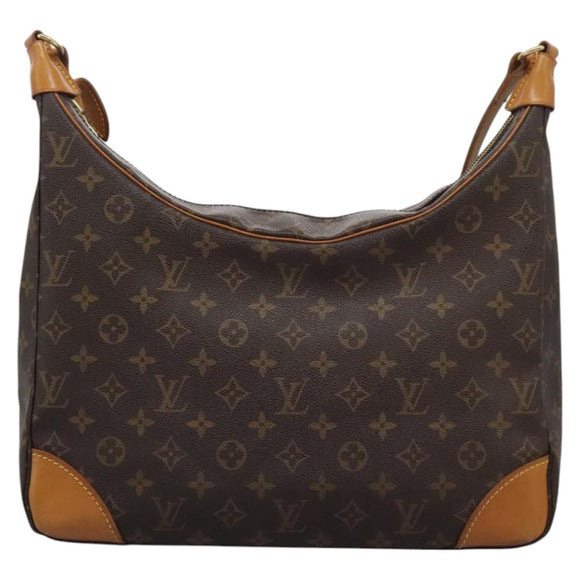 LOUIS VUITTON Monogram Boulogne 35 Shoulder Bag M51260 LV Auth 114706