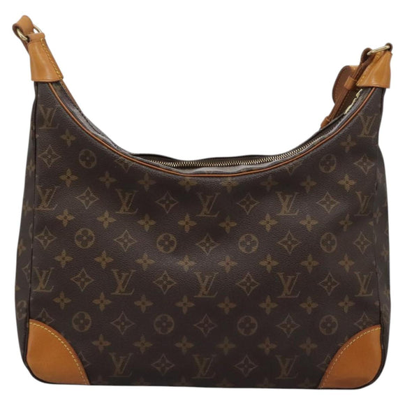 LOUIS VUITTON Monogram Boulogne 35 Shoulder Bag M51260 LV Auth 114706