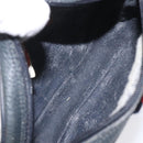 GUCCI GG Supreme Sherry Line Shoulder Bag PVC Navy Red 89 02 066 Auth 114713-17