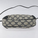 GUCCI GG Supreme Sherry Line Shoulder Bag PVC Navy Red 89 02 066 Auth 114713-9