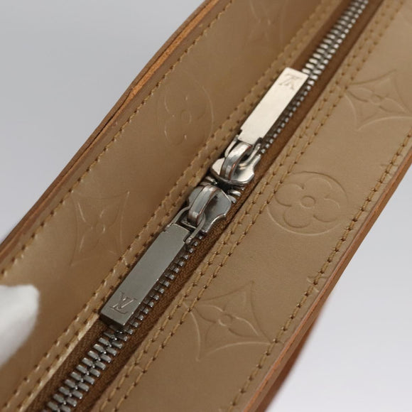 LOUIS VUITTON Monogram Mat Malden Hand Bag Amble M55137 LV Auth 114722