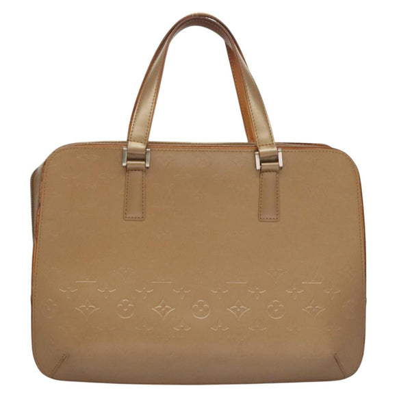 LOUIS VUITTON Monogram Mat Malden Hand Bag Amble M55137 LV Auth 114722