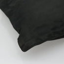 PRADA Shoulder Bag Nylon Black Silver Auth 114724-16