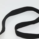 PRADA Shoulder Bag Nylon Black Silver Auth 114724-14