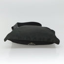 PRADA Shoulder Bag Nylon Black Silver Auth 114724-5