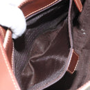 BURBERRY Nova Check Shoulder Bag PVC Beige Auth 114737-12