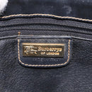 Burberrys Nova Check Tote Bag PVC Leather Beige Gold Auth 114747-18