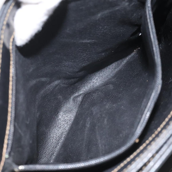 Burberrys Nova Check Tote Bag PVC Leather Beige Gold Auth 114747