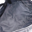 FENDI Zucca Canvas Clutch Bag Black Silver Auth 114748V-11