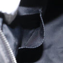 FENDI Zucca Canvas Clutch Bag Black Silver Auth 114748V-20