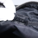 FENDI Zucca Canvas Clutch Bag Black Silver Auth 114748V-12