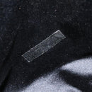 PRADA Beads Hand Bag Satin Cream Auth 114749-14