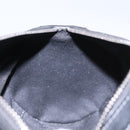 VERSACE Shoulder Bag Leather Black Auth 114763-18