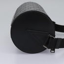 VERSACE Shoulder Bag Leather Black Auth 114763-5