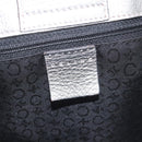 CELINE C Sulky Circle Shoulder Bag Canvas Navy Clear Auth 114765-17