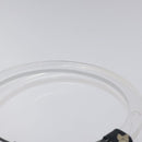 CELINE C Sulky Circle Shoulder Bag Canvas Navy Clear Auth 114765-8