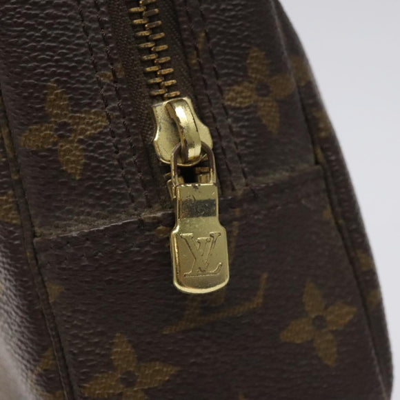 LOUIS VUITTON Monogram Trousse Toilette 23 Clutch Bag M47524 LV Auth 114797