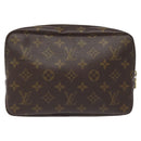 LOUIS VUITTON Monogram Trousse Toilette 23 Clutch Bag M47524 LV Auth 114797-2