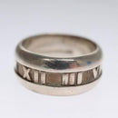 TIFFANY&Co. Atlas Ring Ag925 Silver Auth 114801-2
