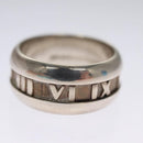TIFFANY&Co. Atlas Ring Ag925 Silver Auth 114801-3
