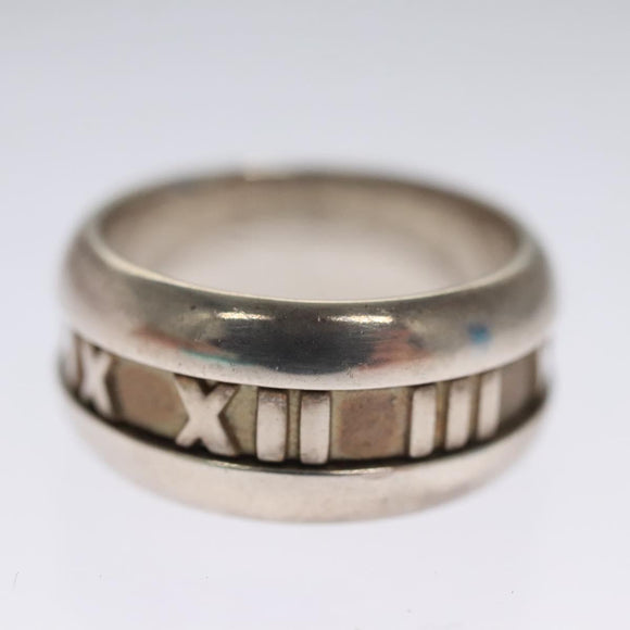 TIFFANY&Co. Atlas Ring Ag925 Silver Auth 114801