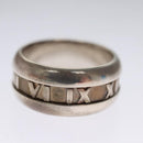 TIFFANY&Co. Atlas Ring Ag925 Silver Auth 114801-5