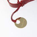 Burberrys Nova Check Shoulder Bag Canvas Beige Red Auth 114822-14