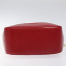 Burberrys Nova Check Shoulder Bag Canvas Beige Red Auth 114822-9