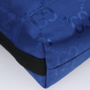GUCCI GG Canvas Shoulder Bag Blue 643858 Auth 114858AV-8