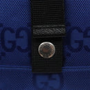 GUCCI GG Canvas Shoulder Bag Blue 643858 Auth 114858AV-18