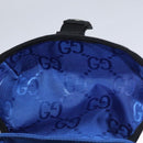 GUCCI GG Canvas Shoulder Bag Blue 643858 Auth 114858AV-19