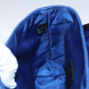 GUCCI GG Canvas Shoulder Bag Blue 643858 Auth 114858AV-21