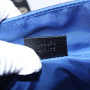 GUCCI GG Canvas Shoulder Bag Blue 643858 Auth 114858AV-11