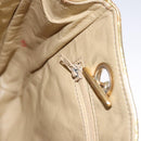 CHANEL Chain Shoulder Bag Leather Gold CC Auth 114863-23