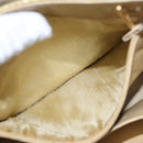 CHANEL Chain Shoulder Bag Leather Gold CC Auth 114863-24