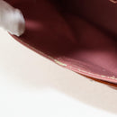 CHANEL Matelasse Chain Shoulder Bag Enamel Orange CC Auth 114864-30