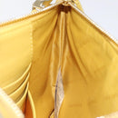 BURBERRY Nova Check Shoulder Bag Canvas Beige Gold Auth 114865-17