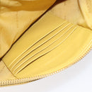 BURBERRY Nova Check Shoulder Bag Canvas Beige Gold Auth 114865-19