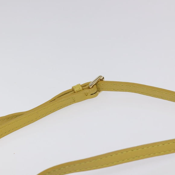 BURBERRY Nova Check Shoulder Bag Canvas Beige Gold Auth 114865